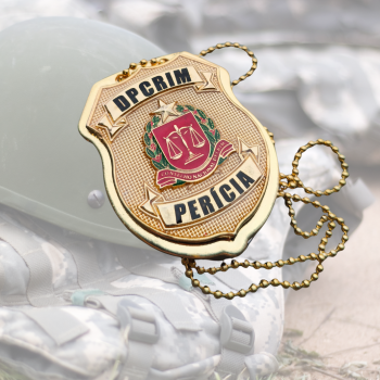 Distintivo Perito Metal